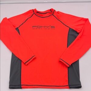 Foxy's British Virgin Island Rash Guard Long Sleeve Shirt